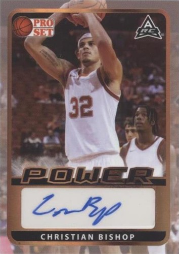 2021-22 Leaf Pro Set Power - Christian Bishop #BA-CB2