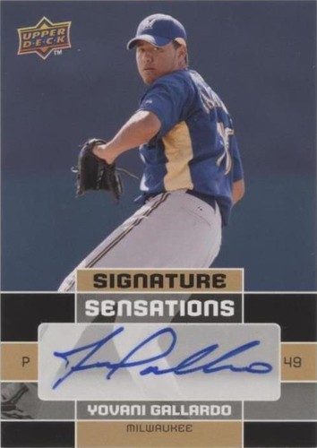 2010 Upper Deck - Yovani Gallardo #SS-YG