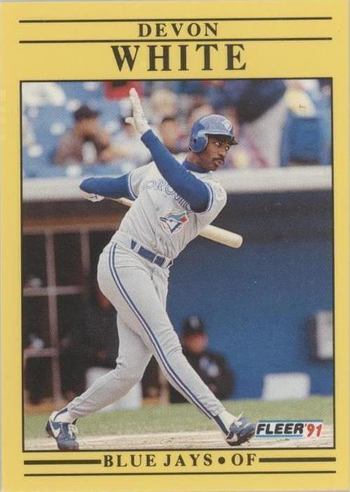 1991 Fleer Update - Devon White #U-69
