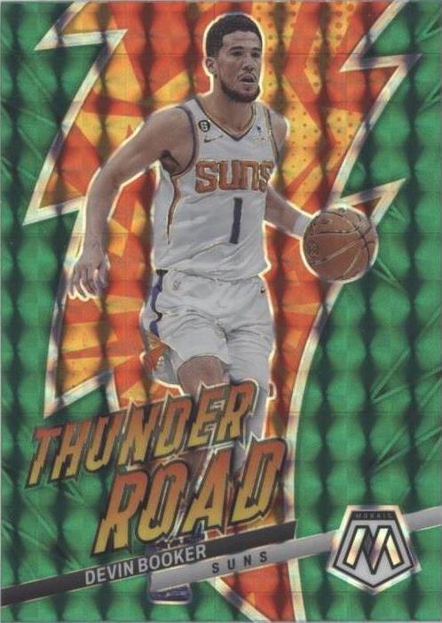 2022-23 Panini Mosaic - Thunder Road Green Mosaic Prizm #2 2022-23 Panini Mosaic - Thunder Road Green Mosaic Prizm #2