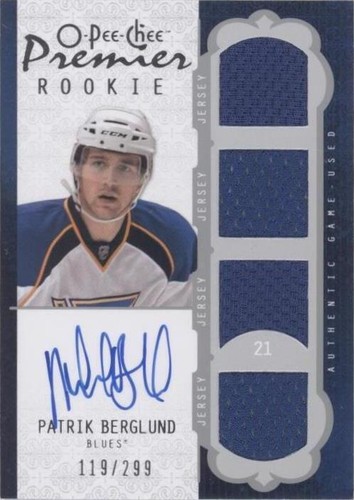2008-09 O-Pee-Chee Premier - Patrik Berglund #78