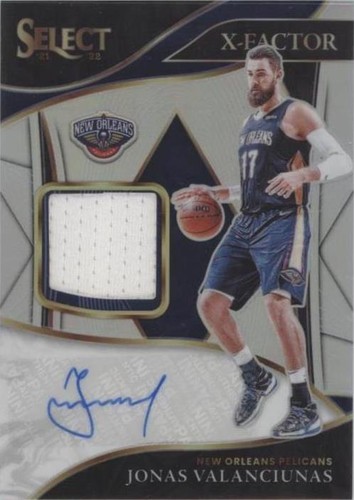 2021-22 Panini Select - Jonas Valanciunas #XF-JVC