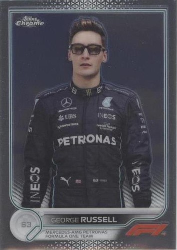 2022 Topps Chrome Formula 1 - George Russell #20