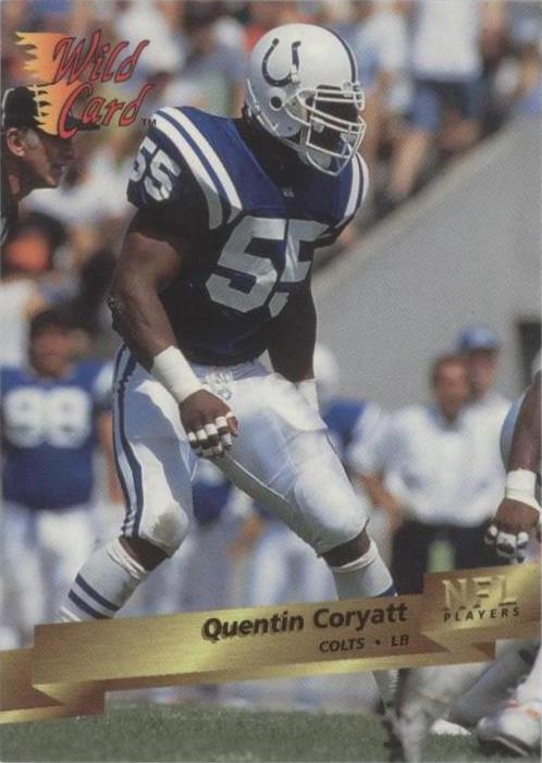 1993 Wild Card Quentin Coryatt #78
