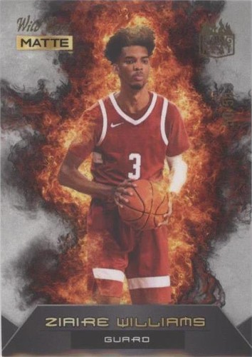 2022-23 Wild Card Matte Draft - Ziaire Williams #RH-25