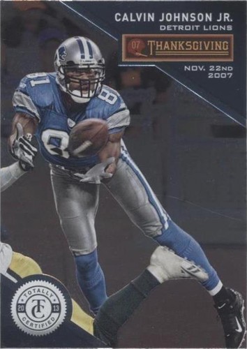 2013 Panini Totally Certified Calvin Johnson #65