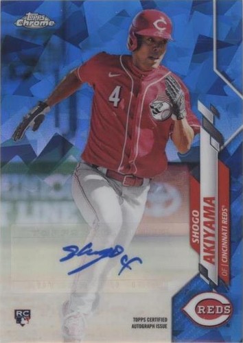 2020 Topps Chrome Update Series Sapphire Edition - Shogo Akiyama #RA-SA