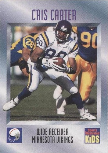 1995 Sports Illustrated for Kids Series 2 Cris Carter #396