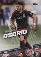 2016 Topps MLS Jonathan Osorio #62