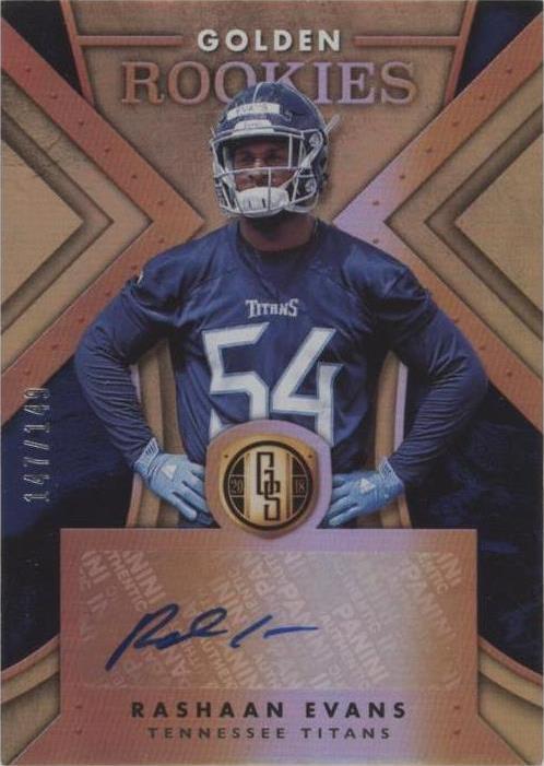 2018 Panini Gold Standard Rashaan Evans #GR-RE