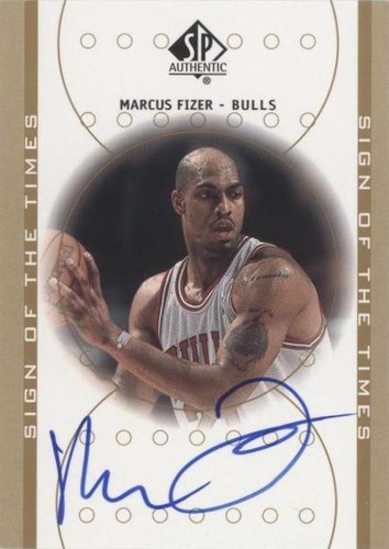 2000-01 SP Authentic - Marcus Fizer #FI