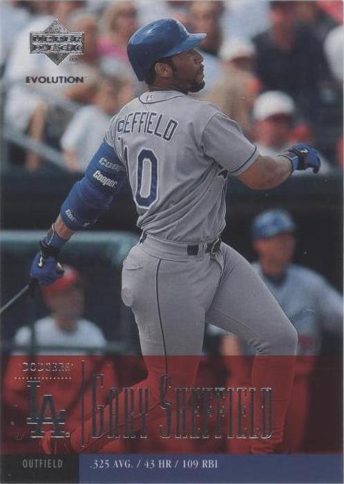 2001 Upper Deck Evolution - Gary Sheffield #62