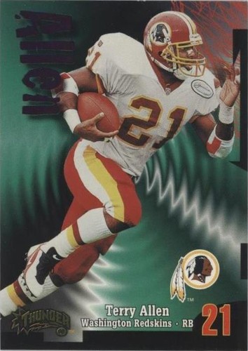 1998 Skybox Thunder Terry Allen #114