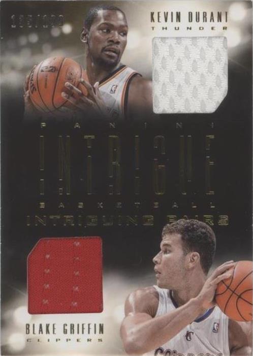 2013-14 Panini Intrigue - Blake Griffin/Kevin Durant #26