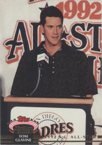 1992-93 Topps Stadium Club Jack Murphy Stadium - Tom Glavine #106