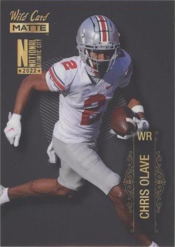 2022 Wild Card MATTE National Convention Chris Olave #MBN-7