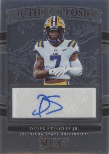 2022 Panini Select Draft Picks Derek Stingley Jr. #YE-DST