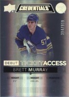 2021-22 Upper Deck Credentials - Brett Murray #84