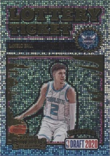 2020 Panini Contenders #25 LaMelo Ball 2020 Draft Class RED