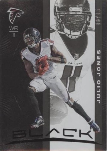 2019 Panini Black Julio Jones #8