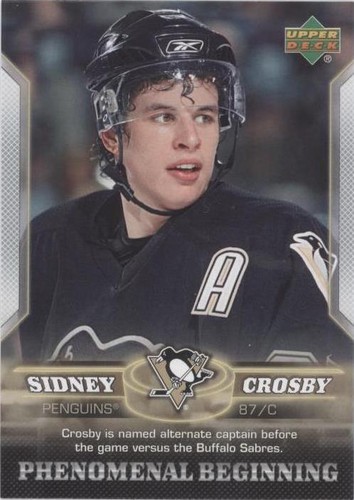 2005-06 Upper Deck Phenomenal Beginning - Sidney Crosby #13