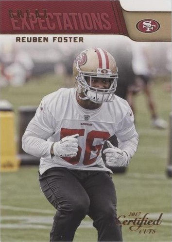 2017 Panini Certified Cuts Reuben Foster #19