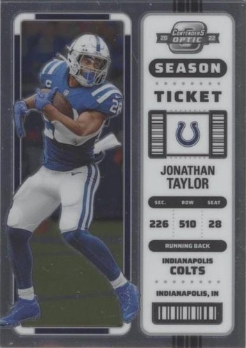 2022 Panini Contenders Optic Jonathan Taylor #26