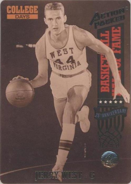 Salón de la Fama 1993 lleno de acción - Jerry West #77