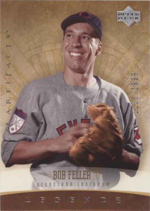 2005 Upper Deck Artifacts - Bob Feller #154