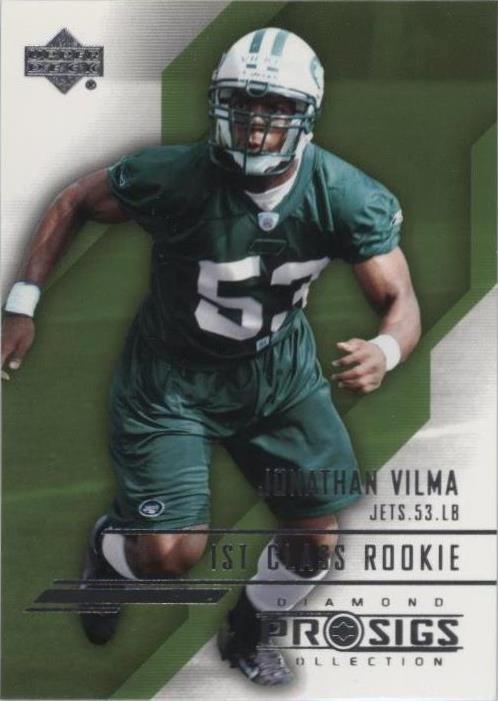 2004 Upper Deck Pro Sigs Jonathan Vilma #108