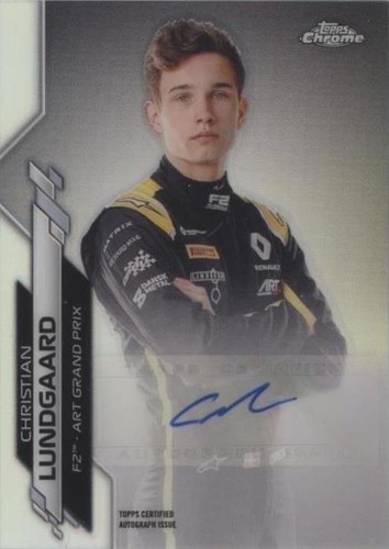 2020 Topps Chrome Formula 1 - Christian Lundgaard #F1A-LU