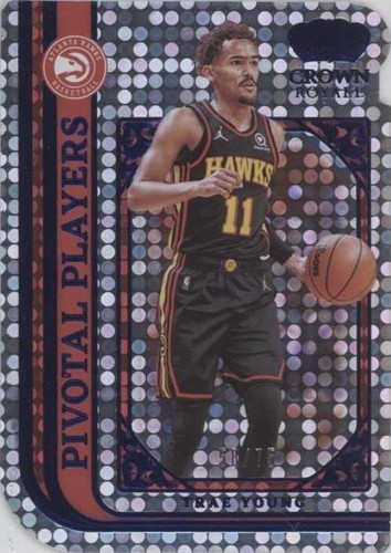 Trae Young - Asia Red - 2021/22 Panini Crown Royale | eBay