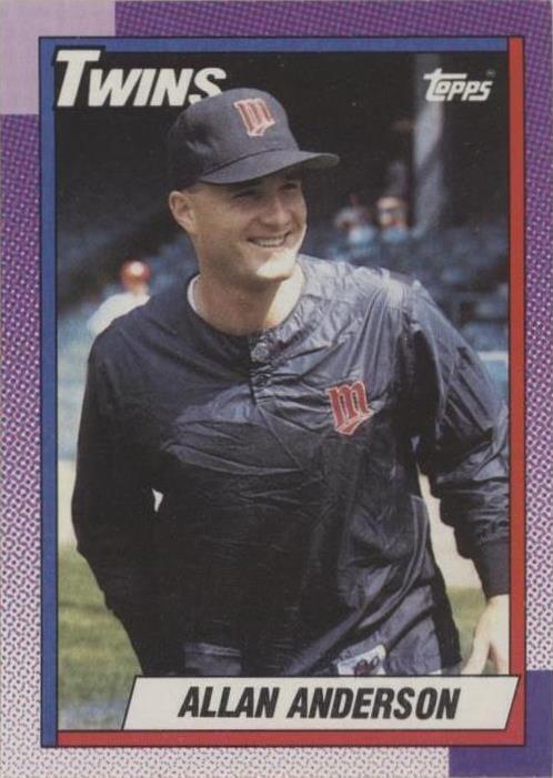 1990 Topps - Allan Anderson #71