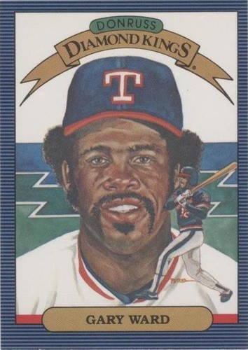 1986 Donruss - Gary Ward #20