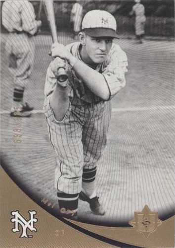 2005 Ultimate Signature Edition - Mel Ott #28