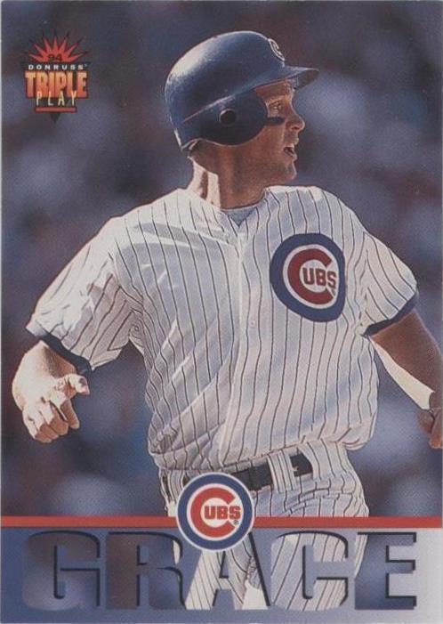 Donruss Triple Play 1994 - Mark Grace #72