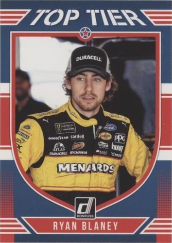 2019 Panini Donruss NASCAR - Ryan Blaney #TT4