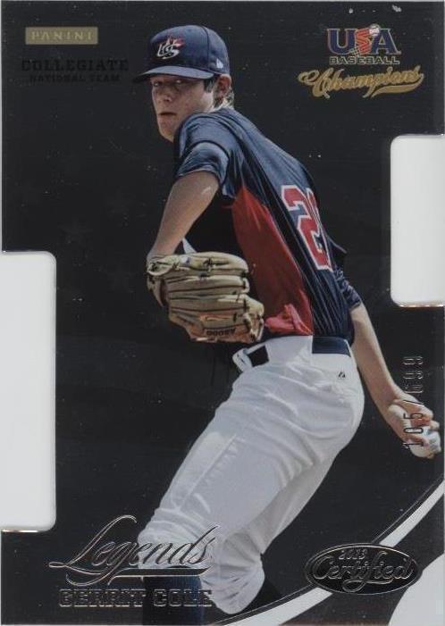 Campeones de béisbol Panini 2013 de Estados Unidos - Gerrit Cole #30
