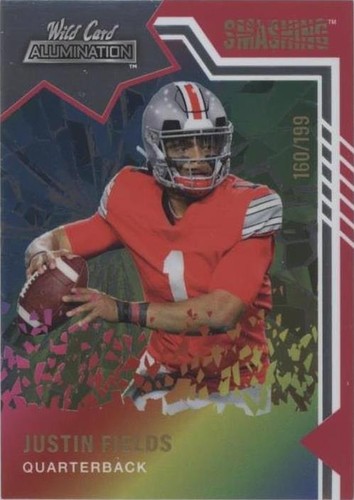 2021 Wild Card Alumination Justin Fields #SM-3