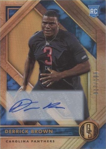 2020 Panini Gold Standard Derrick Brown #144