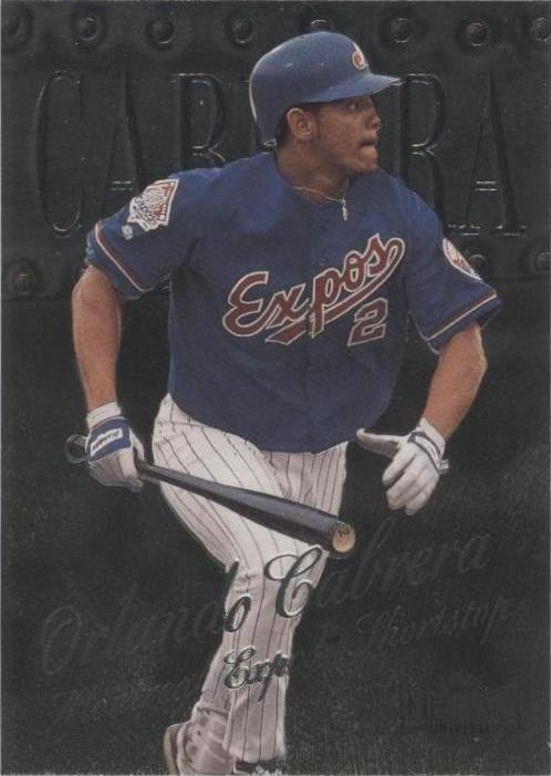 1999 Skybox Metal Universe - Orlando Cabrera #137