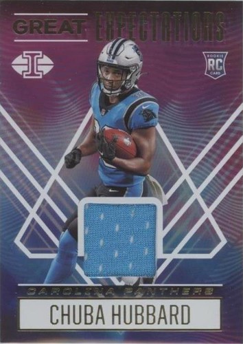 2021 Panini Illusions Chuba Hubbard #GE-CH