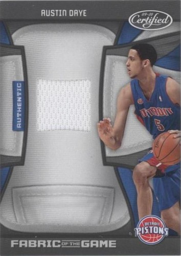 2009-10 Panini Certified - Austin Daye #FOG-AD
