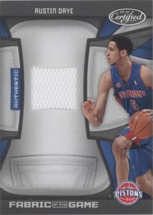 2009-10 Panini Certified - Austin Daye #FOG-AD