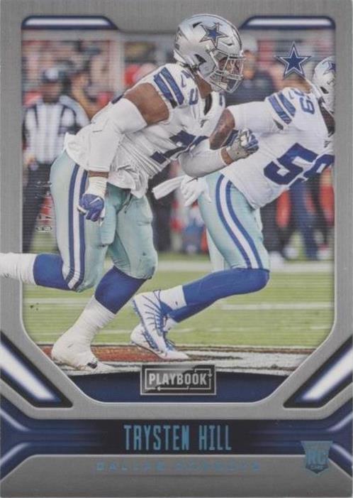 2019 Panini Playbook - Rookies Platinum #198 Trysten Hill /49 (RC) for ...