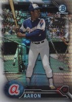 2016 Bowman Chrome National Convention - Hank Aaron #BNR-10