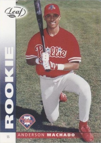 2002 Leaf - Anderson Machado #166