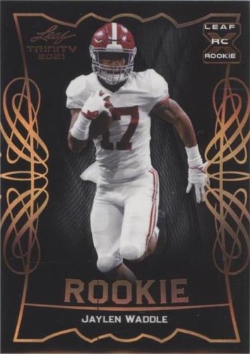 2021 Leaf Trinity Box Black Jaylen Waddle #RB-07