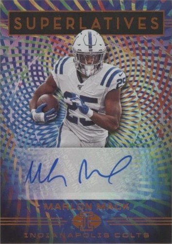 2020 Panini Illusions Marlon Mack #SU28