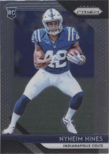 2018 Panini Prizm Nyheim Hines #229
